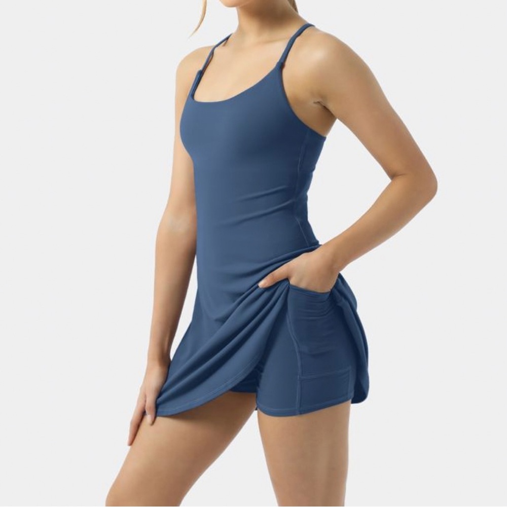 Softlyzero™ Plush Backless Active Dress - HALARA